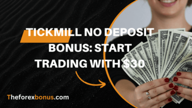 Tickmill No Deposit Bonus $30 for New Traders