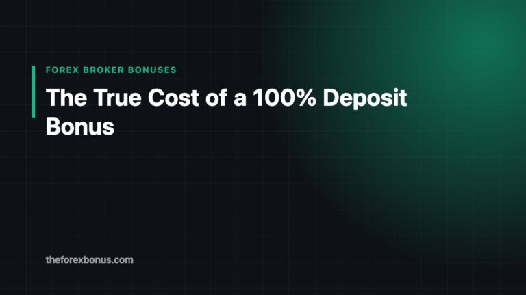 The True Cost of a 100% Deposit Bonus
