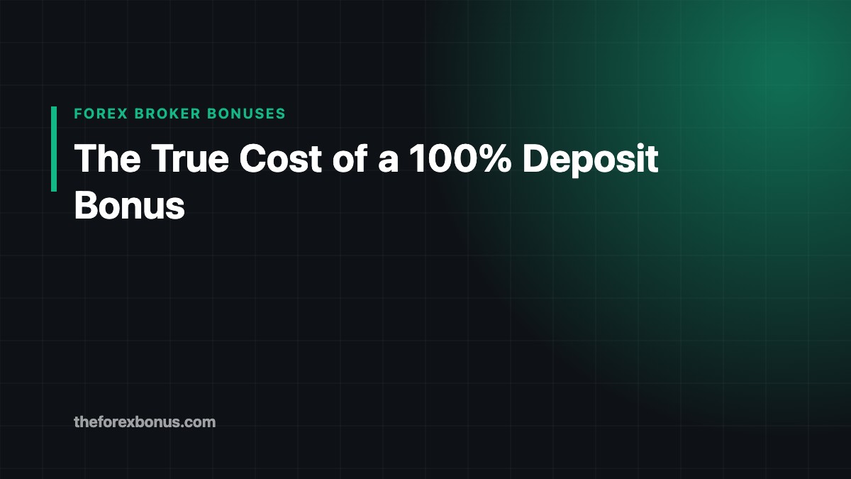 The True Cost of a 100% Deposit Bonus